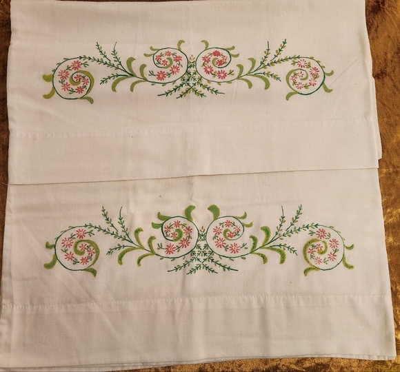 Bundle of 20 Vintage Decorative Pillowcases